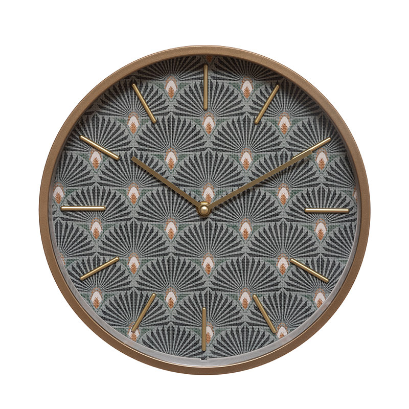 Ρολόι Τοίχου (Φ29.5) Αθόρυβο A-S Lizy Vert 185812 239655