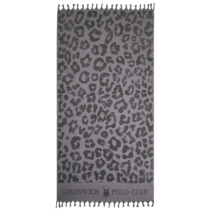 Πετσέτα Θαλάσσης (90x170) Greenwich Polo Club Beach 3836 Grey