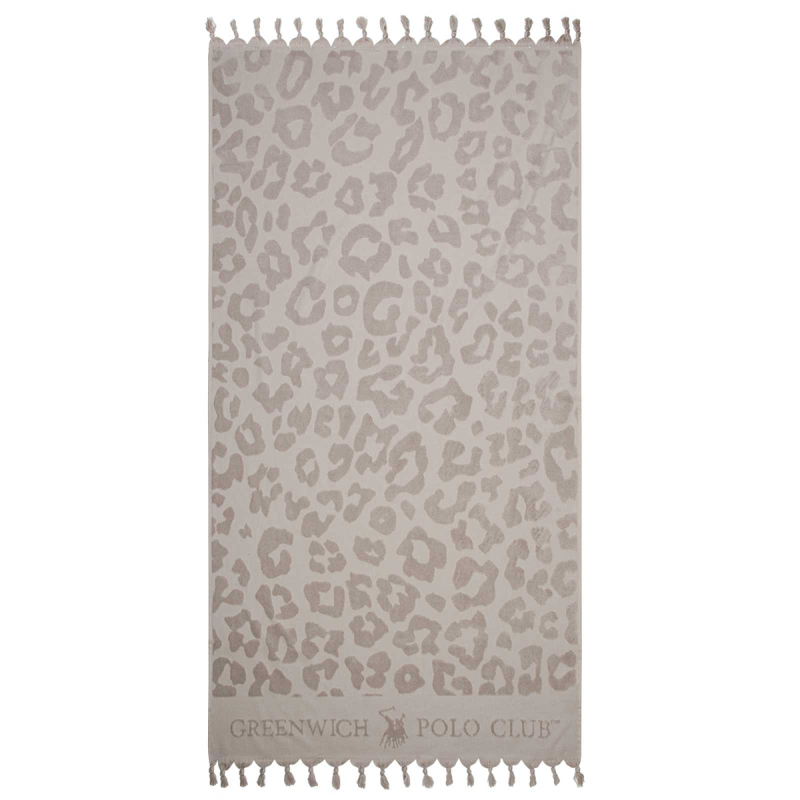Πετσέτα Θαλάσσης (90x170) Greenwich Polo Club Beach 3837 Beige