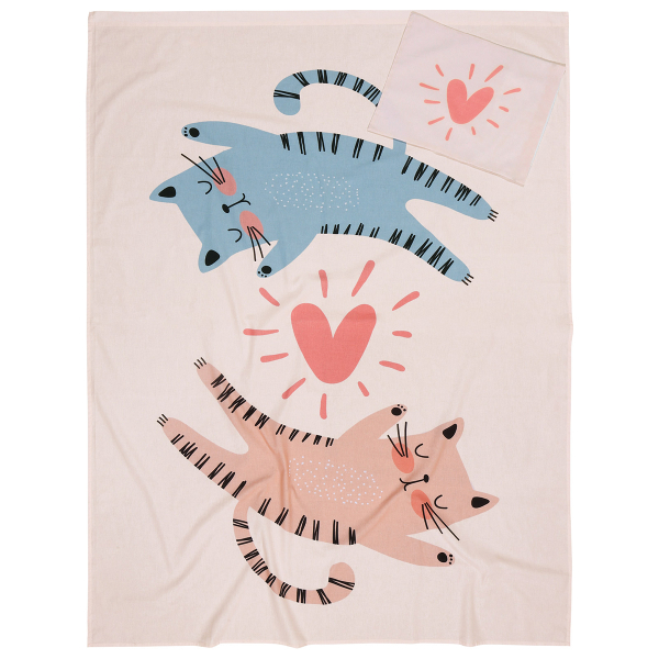 Σεντόνια Κούνιας (Σετ) Das Home Smile 4854