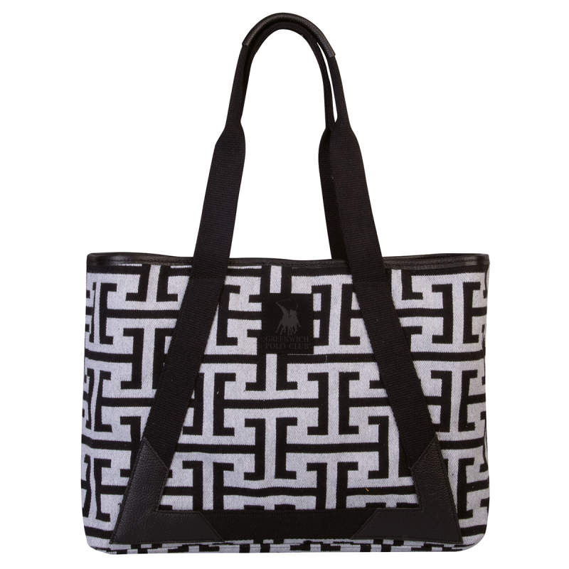 Τσάντα Θαλάσσης (35x42x12) Greenwich Polo Club Beach 3839 Grey