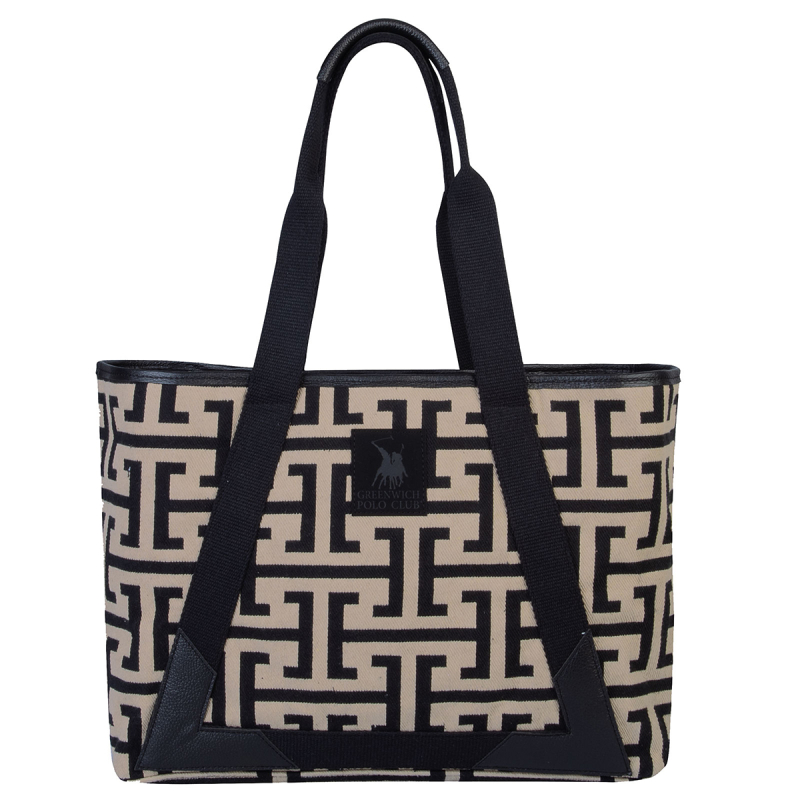 Τσάντα Θαλάσσης (35x42x12) Greenwich Polo Club Beach 3840 Beige