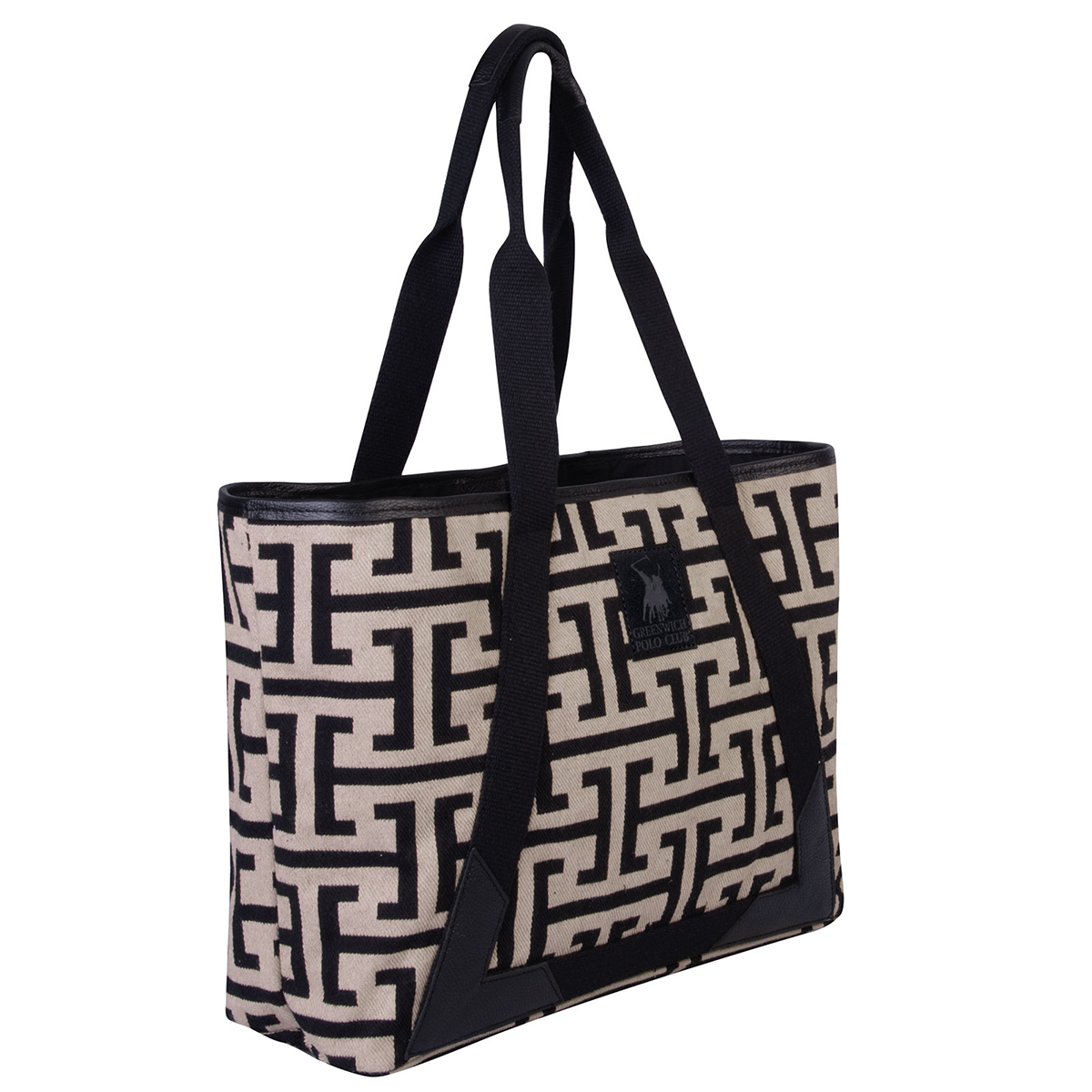 Τσάντα Θαλάσσης (35X42X12) Greenwich Polo Club Beach 3840 Beige Home Τσάντες Spitishop