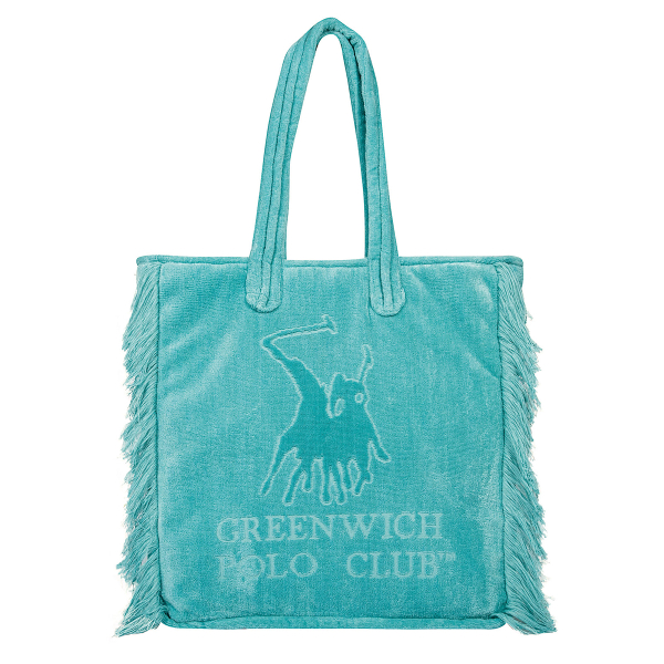 Τσάντα Θαλάσσης (42x45) Greenwich Polo Club Beach 3733 Turquoise