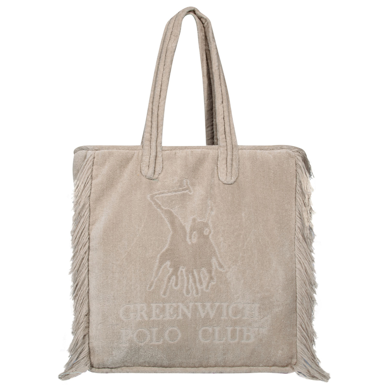 Τσάντα Θαλάσσης (42x45) Greenwich Polo Club Beach 3734 L.Grey