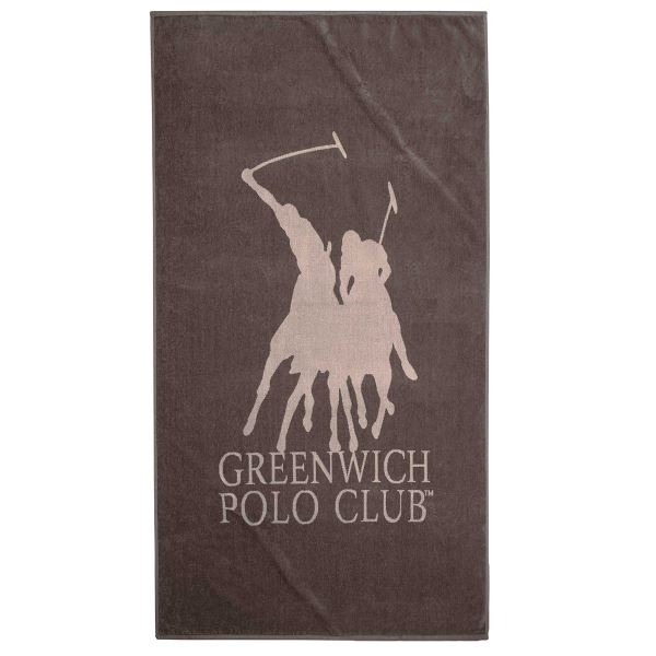 Πετσέτα Θαλάσσης (90x170) Greenwich Polo Club Beach 3786 Grey