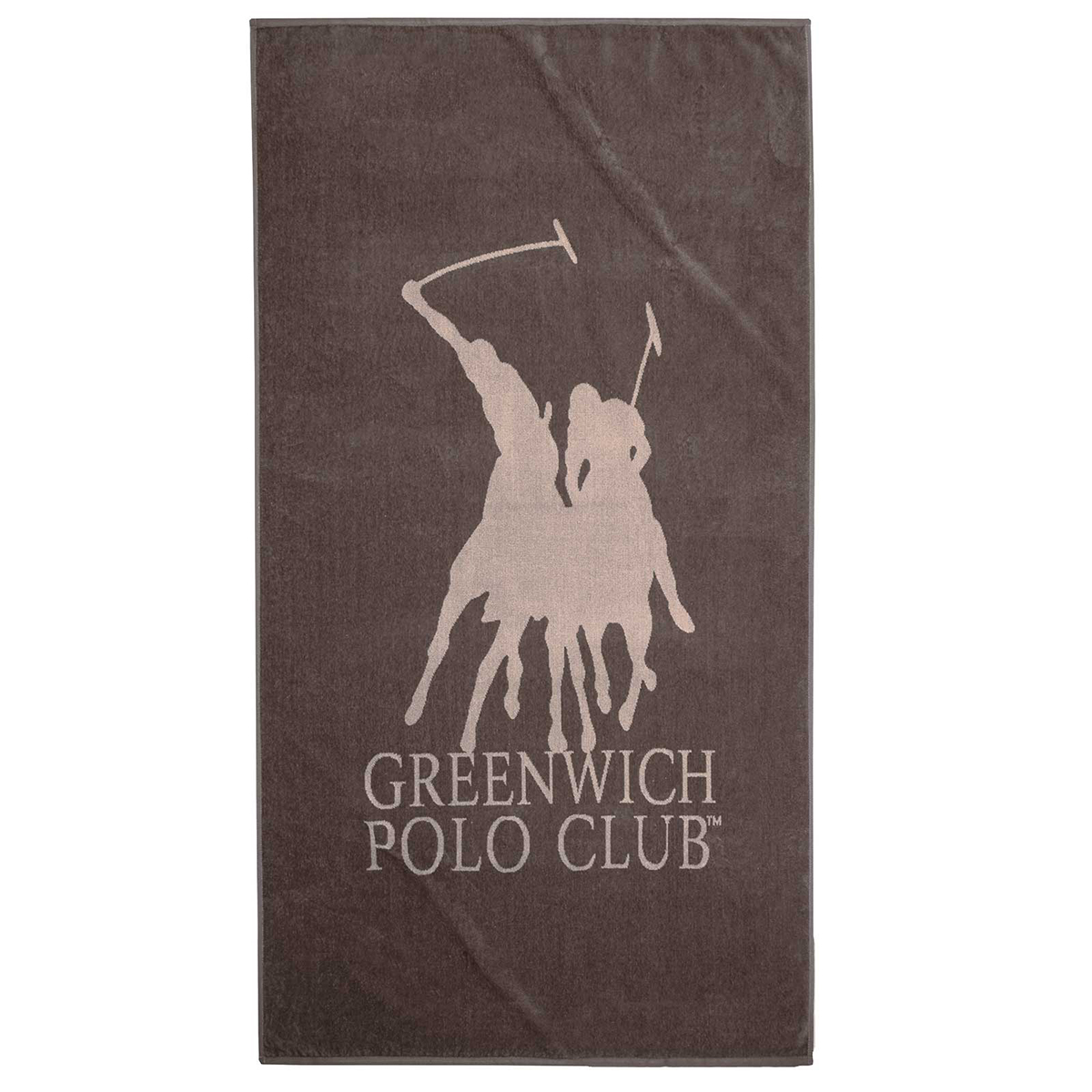 Πετσέτα Θαλάσσης (90×170) Greenwich Polo Club Beach 3786 Grey