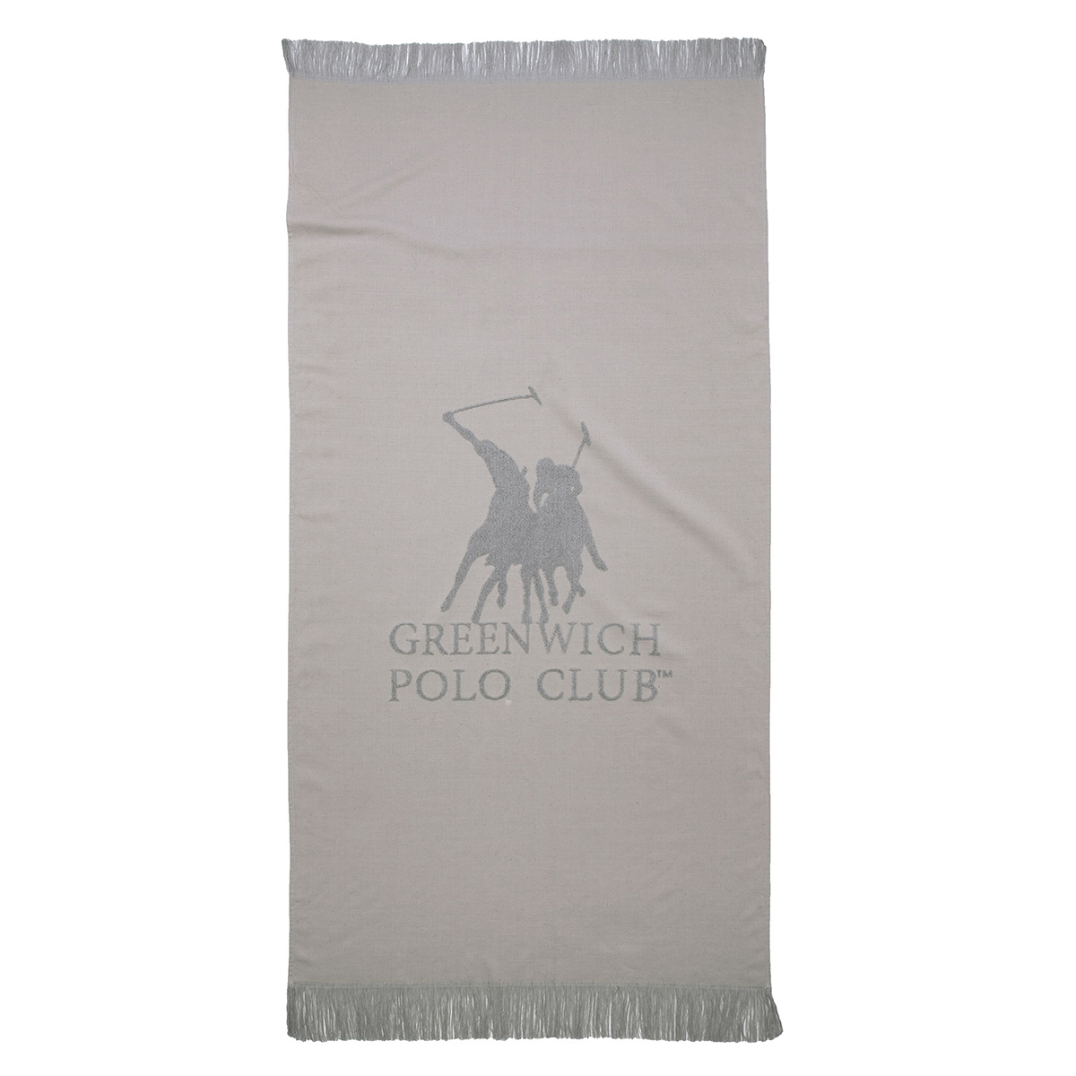 Πετσέτα Θαλάσσης (80×170) Greenwich Polo Club Beach 3778 Grey