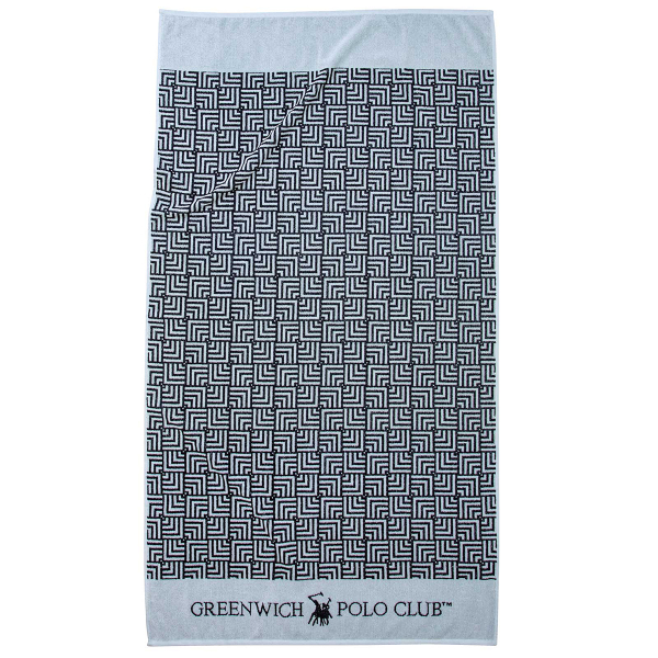 Πετσέτα Θαλάσσης (90x170) Greenwich Polo Club Beach 3731 Grey