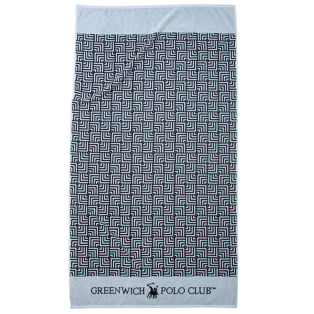 Πετσέτα Θαλάσσης (90×170) Greenwich Polo Club Beach 3731 Grey