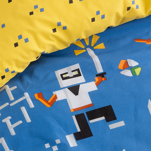 Παπλωματοθήκη Μονή (Σετ 160x240) 2 Όψεων Nima Atari