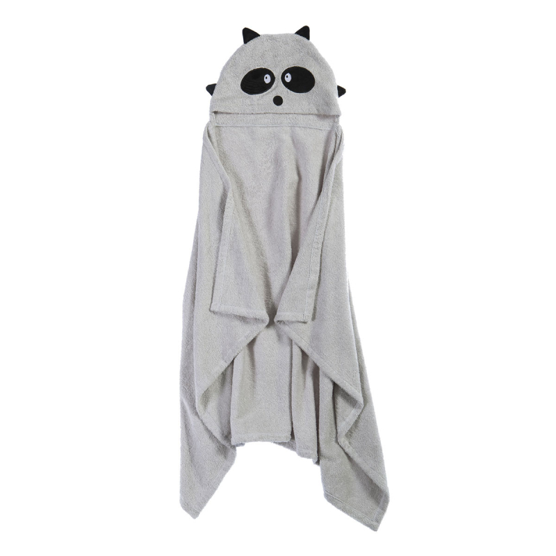 Βρεφική Κάπα (70x120) Nef-Nef Homeware Baby Racoon Grey