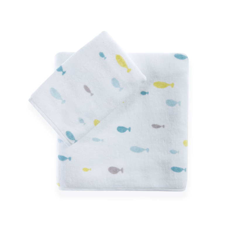 Παιδικές Πετσέτες (Σετ 2τμχ) Nef-Nef Homeware Ocean Friends 360gsm