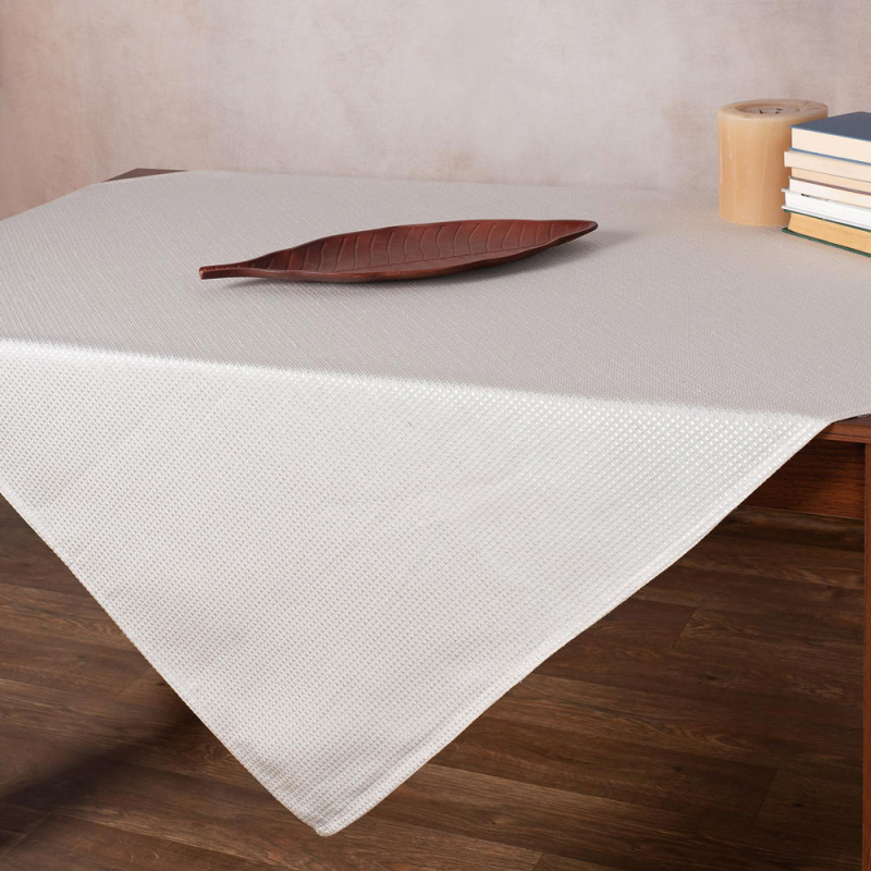 Τραπεζομάντηλο (150x210) Silk Fashion Nelly Ivory