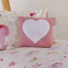 Διακοσμητικό Μαξιλάρι (35×35) Nef-Nef Hugging Heart Pink