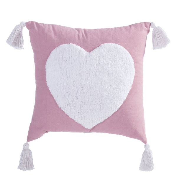 Διακοσμητικό Μαξιλάρι (35x35) Nef-Nef Hugging Heart Pink