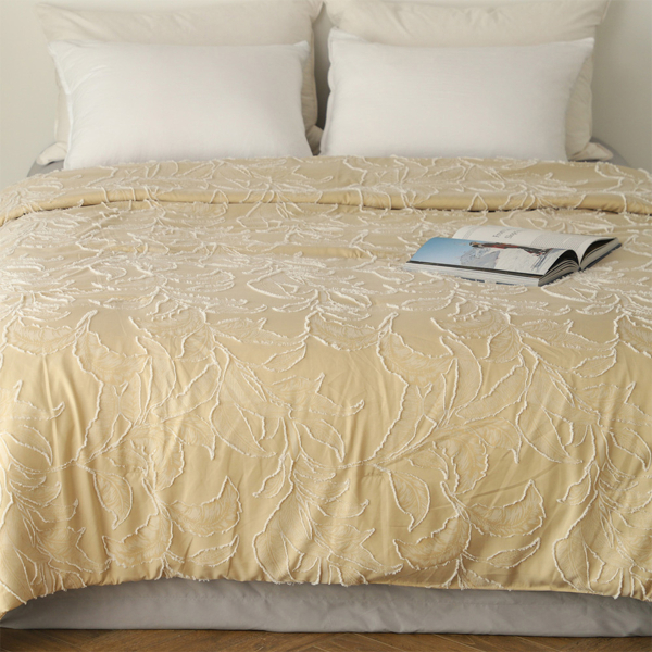 Κουβερλί Υπέρδιπλο (220x240) Melinen Kira Beige