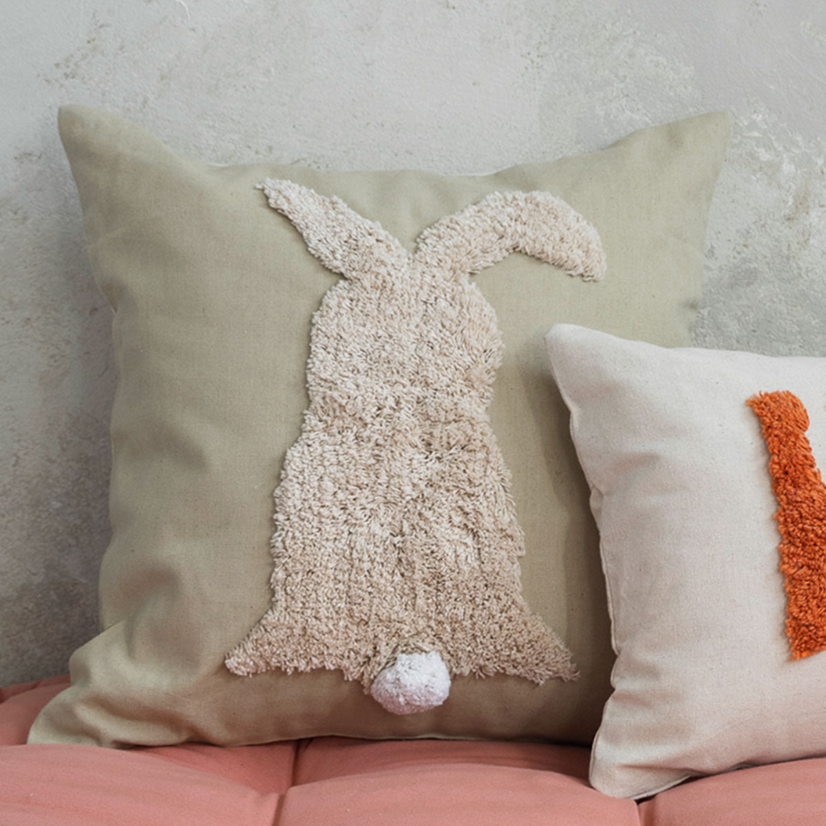 Διακοσμητικό Μαξιλάρι (45×45) Nima Easter Bunny