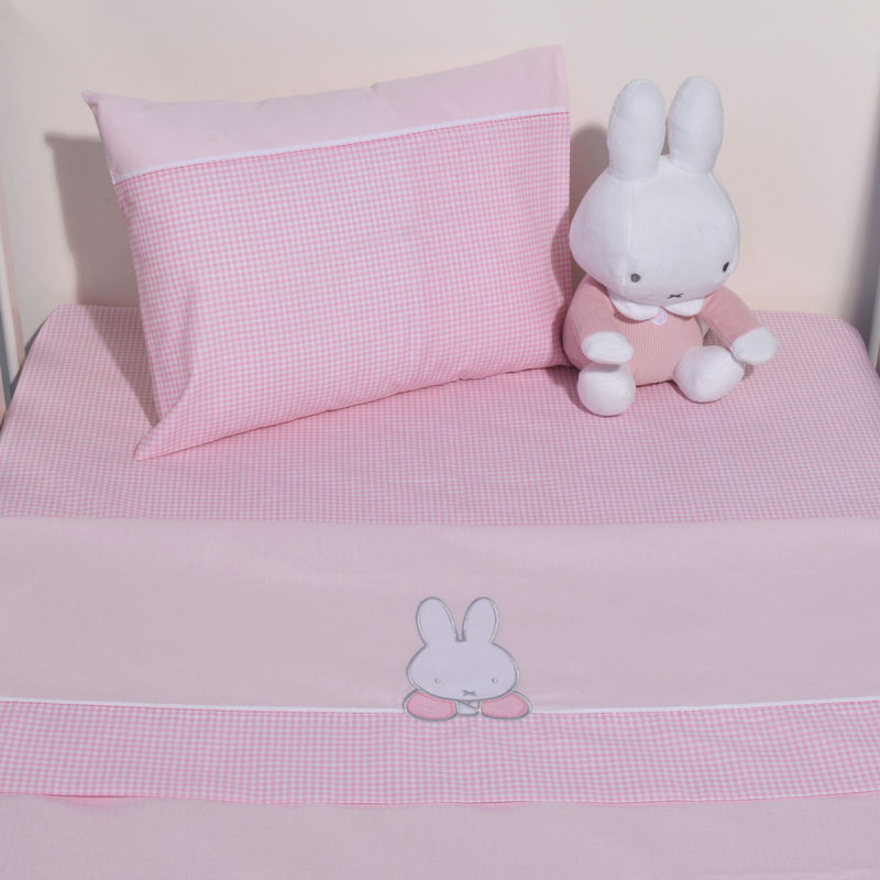 Σεντόνια Κούνιας (Σετ) Miffy Des 68