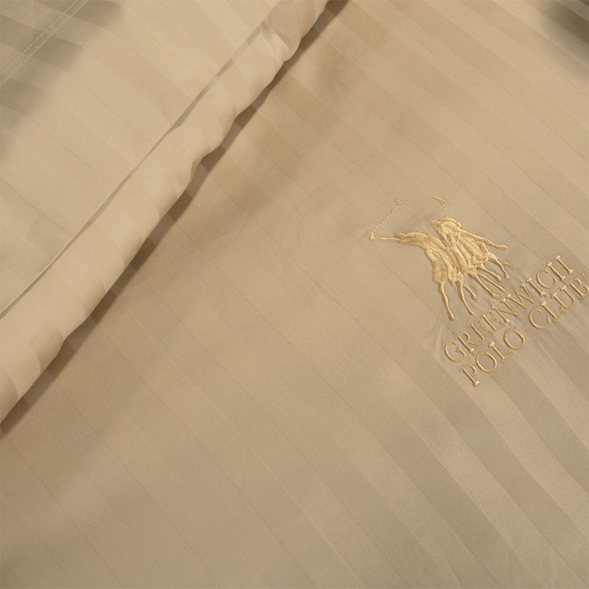 Σεντόνια King Size (Σετ) Greenwich Polo Club Premium 2153 Gold Home Λευκά Είδη Κρεβατοκάμαρας Spitishop