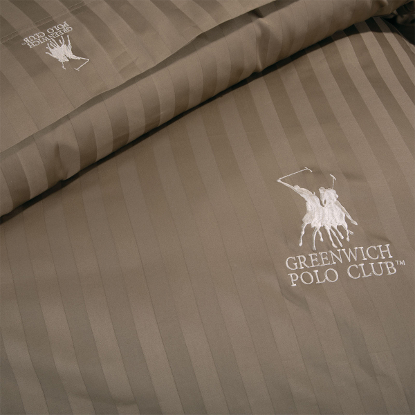 Σεντόνια King Size (Σετ) Greenwich Polo Club Premium 2156 Chaki