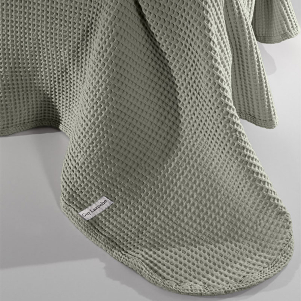 Κουβέρτα Πικέ Υπέρδιπλη (230x240) Guy Laroche Eternity Olive