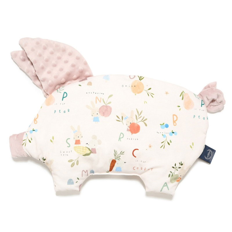 Βρεφικό Μαξιλάρι Sleepy Pig La Millou ABC Fruits Smoke Rose