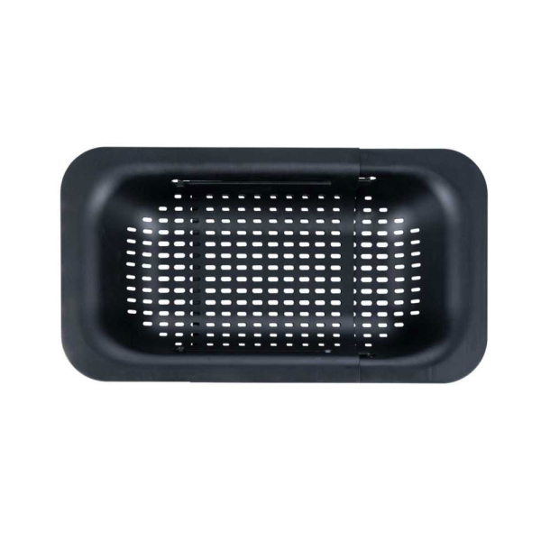 Σουρωτήρι Νεροχύτη Επεκτεινόμενο (37-50x20x7) Wenko Sivo Black 55012100