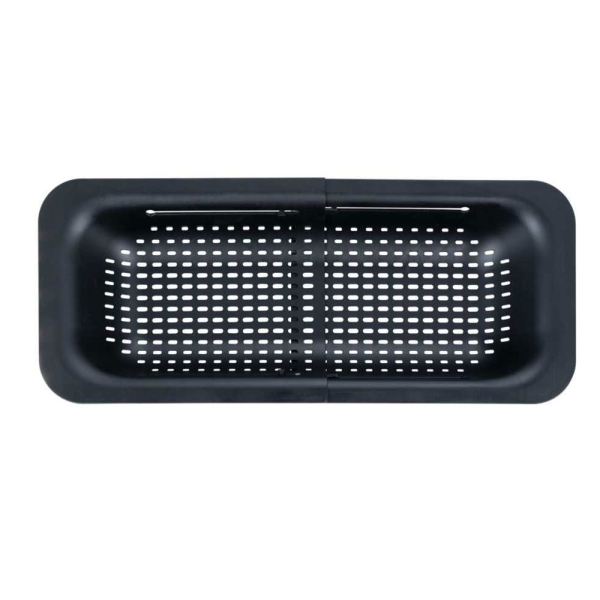 Σουρωτήρι Νεροχύτη Επεκτεινόμενο (37-50x20x7) Wenko Sivo Black 55012100