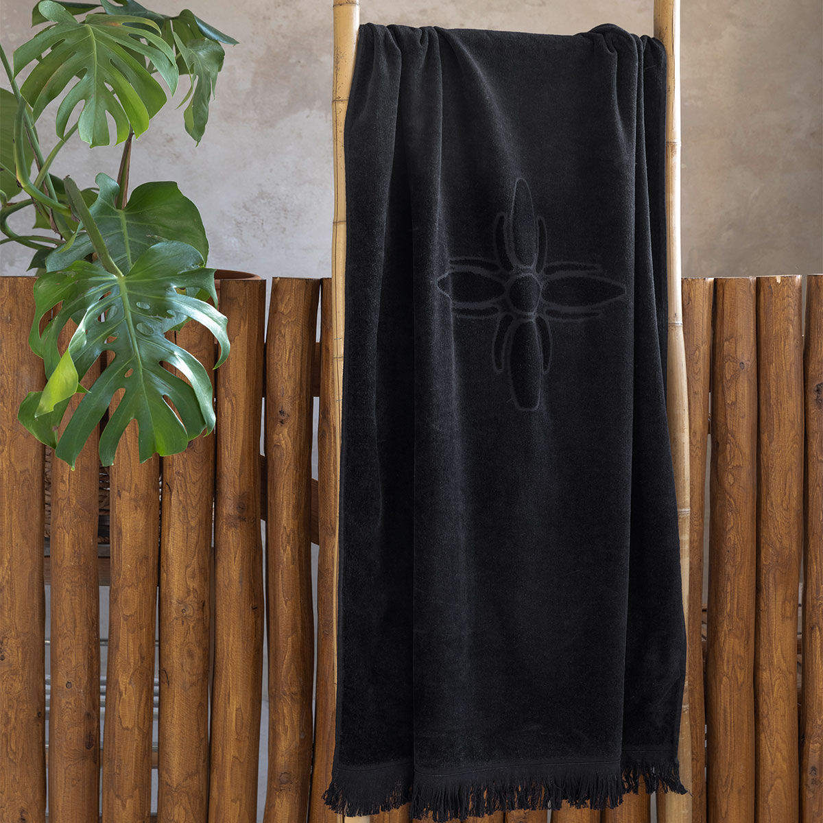 Πετσέτα Θαλάσσης (90×160) Nima Bloom Jacquard