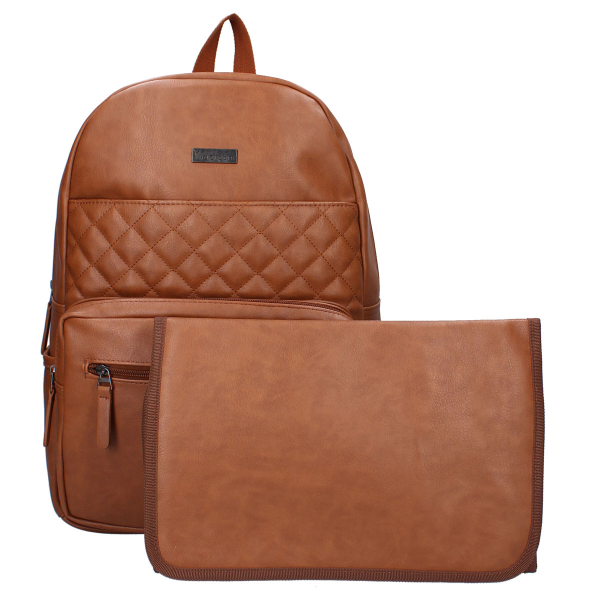 Τσάντα Αλλαξιέρα Backpack (30x19x44) Kidzroom Popular Brown