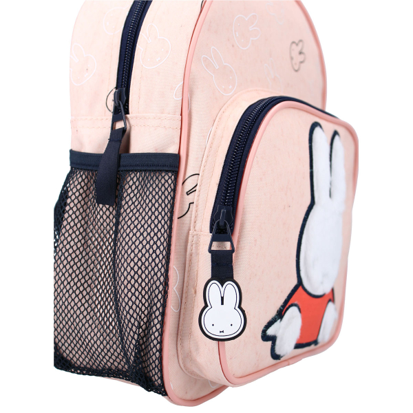 Σχολική Τσάντα Νηπιαγωγείου (23x8x29) Miffy Sweet & Furry Pink