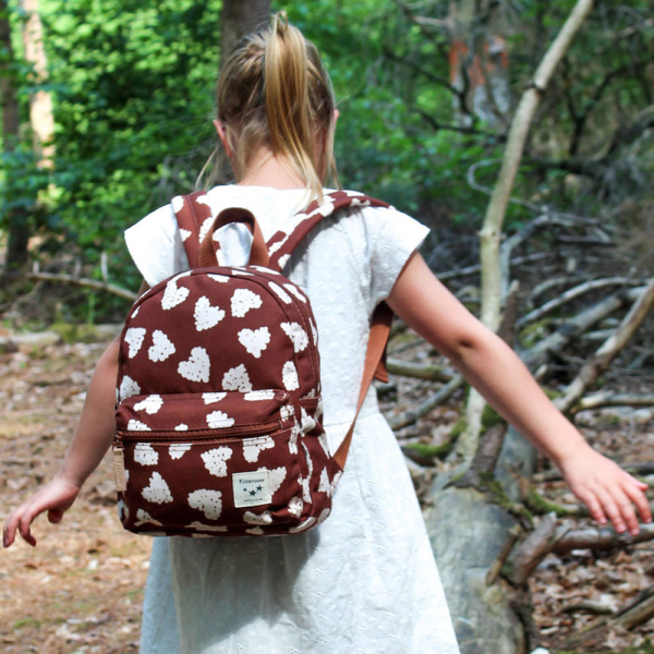 Σχολική Τσάντα Νηπιαγωγείου (23x8x31) Kidzroom Adore More Brown