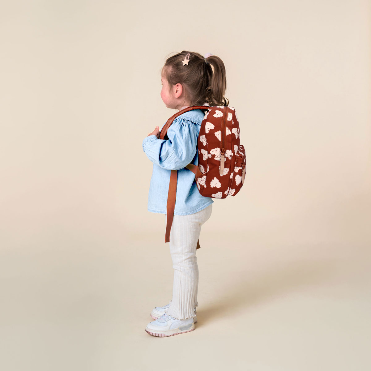 Σχολική Τσάντα Νηπιαγωγείου (23X8X31) Kidzroom Adore More Brown Home Παιδικά Παιδικές Τσάντες Spitishop