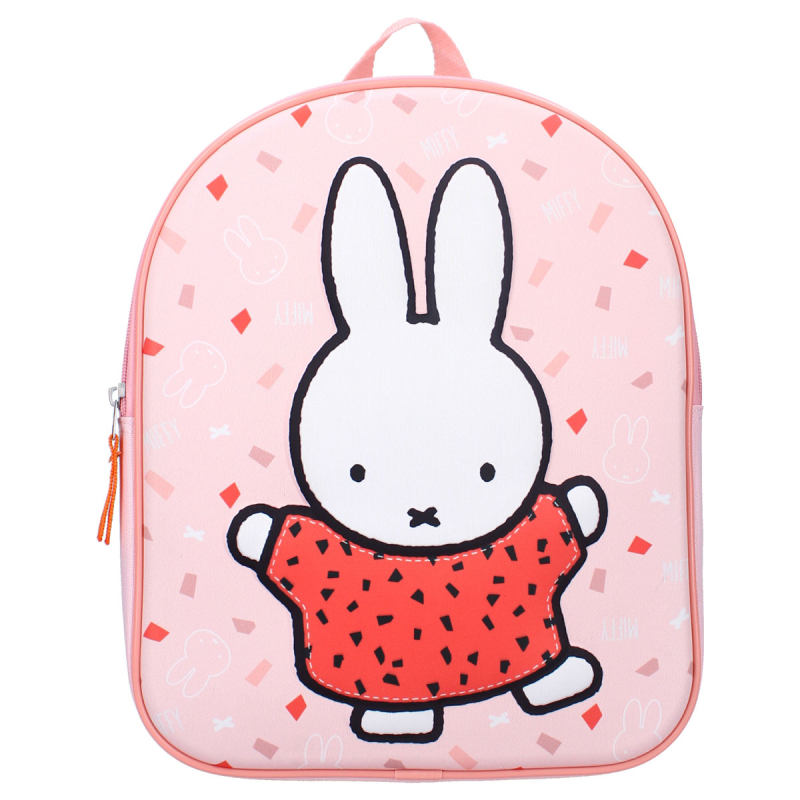 Σχολική Τσάντα Νηπιαγωγείου (26x11x32) Miffy Always Be You Pink