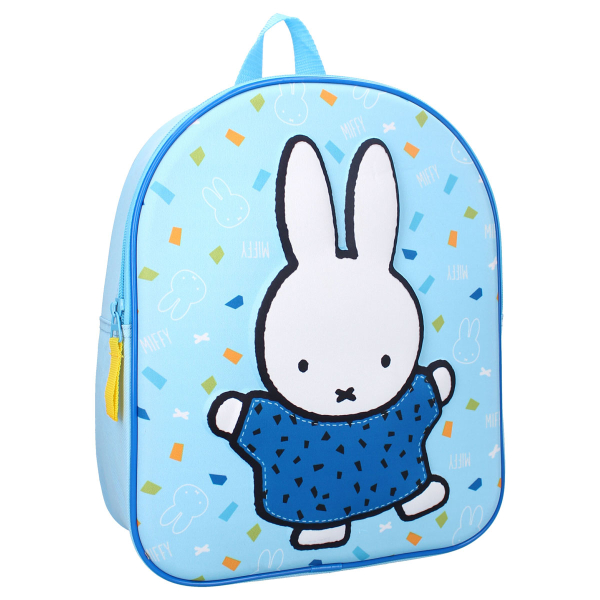 Σχολική Τσάντα Νηπιαγωγείου (26x11x32) Miffy Always Be You Blue