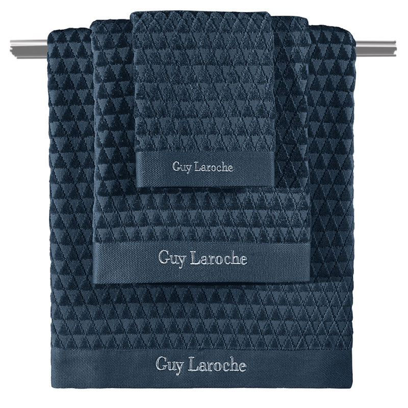 Πετσέτες Μπάνιου (Σετ 3Τμχ) Guy Laroche Tokyo Marine 500Gsm Home Λευκά Είδη Spitishop