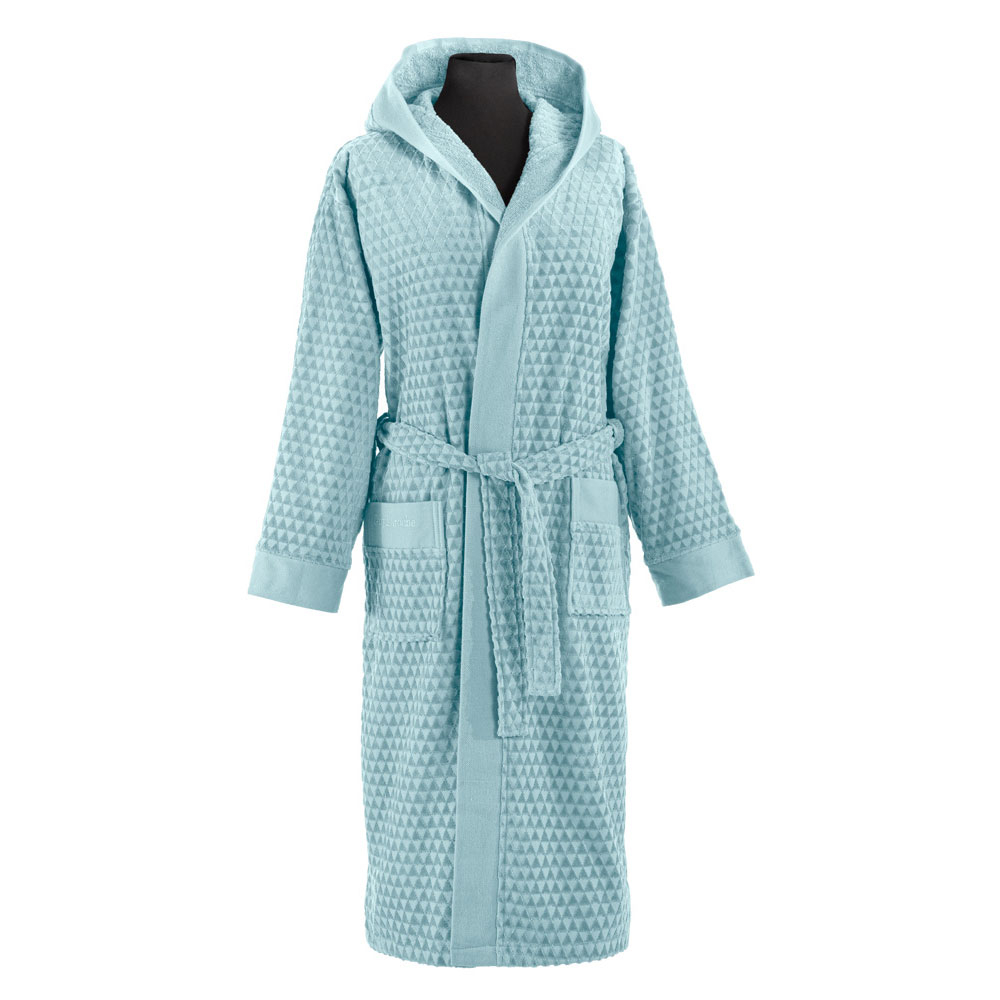 Μπουρνούζι Guy Laroche Tokyo Aqua Medium Home Λευκά Είδη Μπάνιου Μπουρνούζια Spitishop
