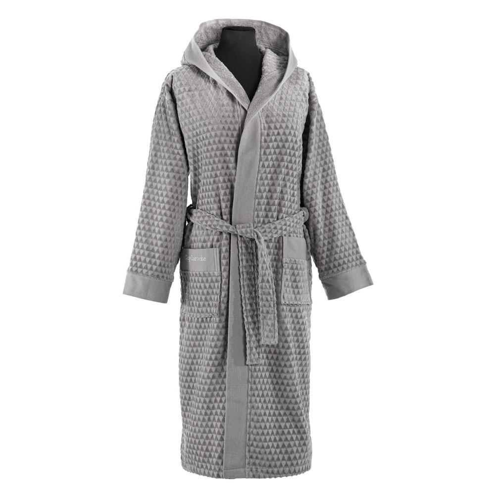 Μπουρνούζι Guy Laroche Tokyo Silver Medium Home Λευκά Είδη Μπάνιου Μπουρνούζια Spitishop