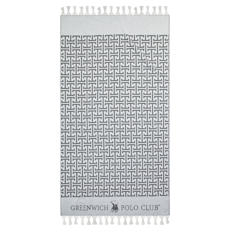 Παρεό (90x170) Greenwich Polo Club Beach 3838 Σπαγγί