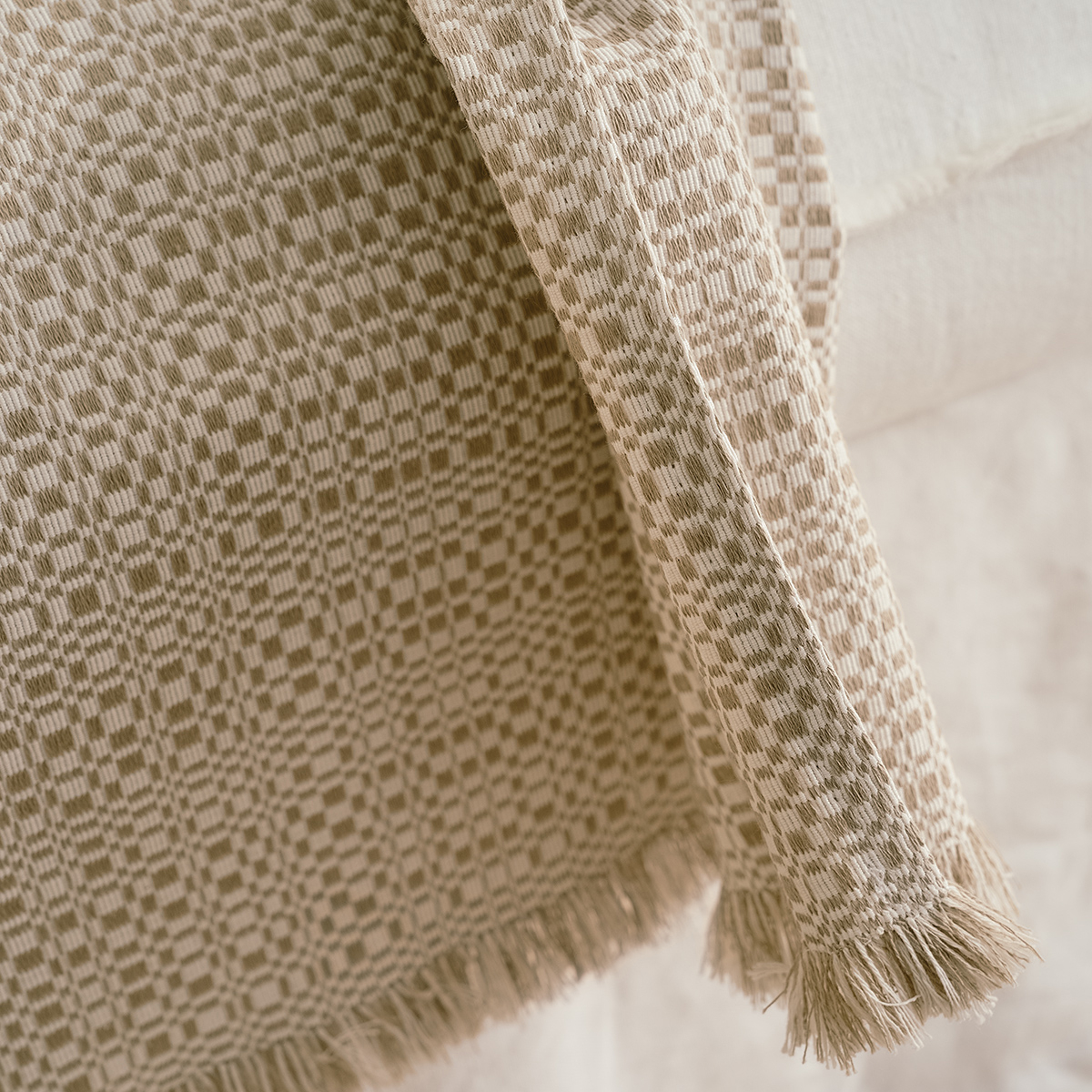 Ριχτάρι Πολυθρόνας (180X180) Gofis Home Liberta Willow Beige 846 52 Λευκά Είδη Σαλονιού Ριχτάρια Καναπέ Spitishop