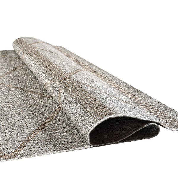 Χαλί Καλοκαιρινό (133x190) Polcarpet Bali Rainbow 11010 Sand