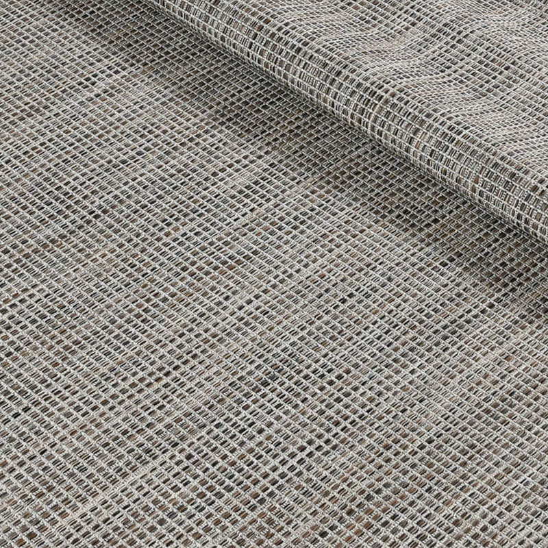 Χαλί Καλοκαιρινό (160X230) Polcarpet Bali Rainbow 12355 Brown Silver Home Χαλιά Σαλονιού Spitishop