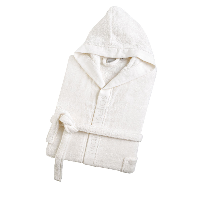 Μπουρνούζι Makis Tselios Helmi White