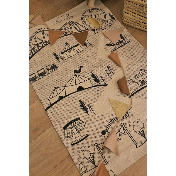 Παιδικό Χαλί (75x120) MySunshine Λούνα Παρκ RG-KID-115