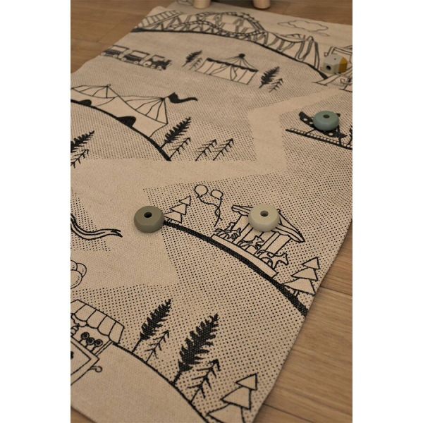 Παιδικό Χαλί (75x120) MySunshine Λούνα Παρκ RG-KID-115