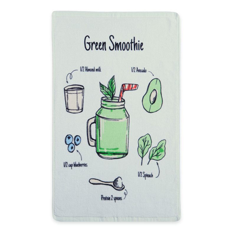 Πετσέτα Κουζίνας (40x60) Nef-Nef Homeware Smoothie Aqua