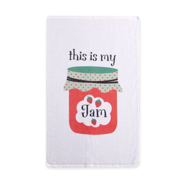 Πετσέτα Κουζίνας (40x60) Nef-Nef Homeware My Jam White