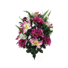 Διακοσμητικό Μπουκέτο Λουλουδιών 62εκ. Marhome 00-00-20453-24-1