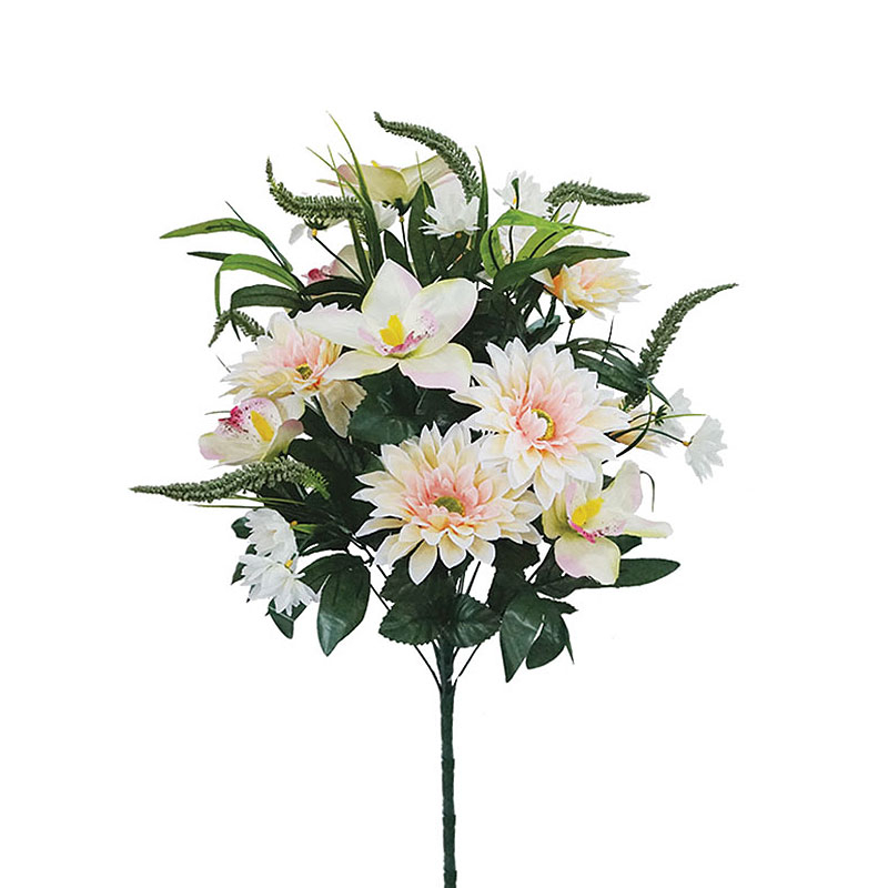 Διακοσμητικό Μπουκέτο Λουλουδιών 62εκ. Marhome 00-00-20453-24-5